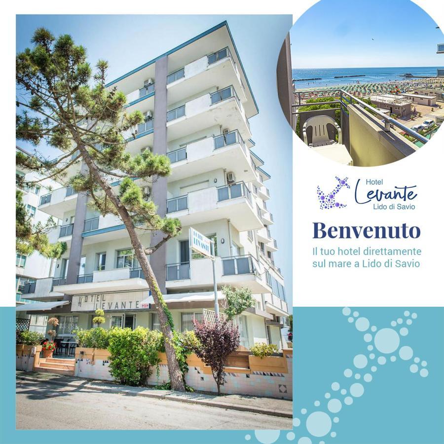 Hotel Levante Sul Mare Lido Di Savio Exteriör bild
