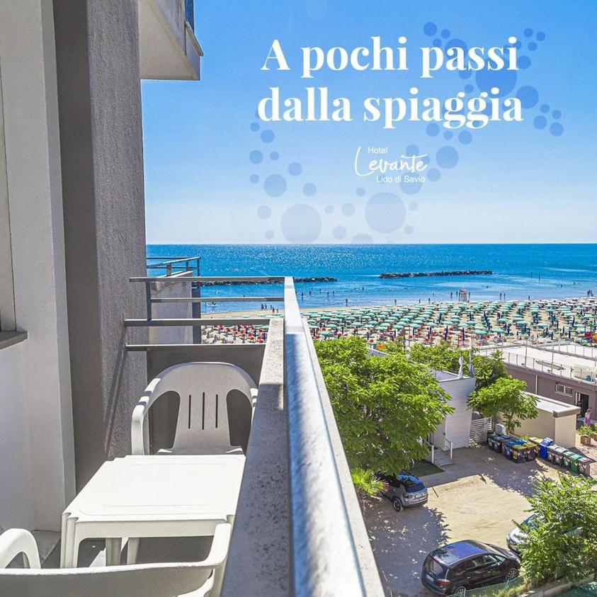 Hotel Levante Sul Mare Lido Di Savio Exteriör bild