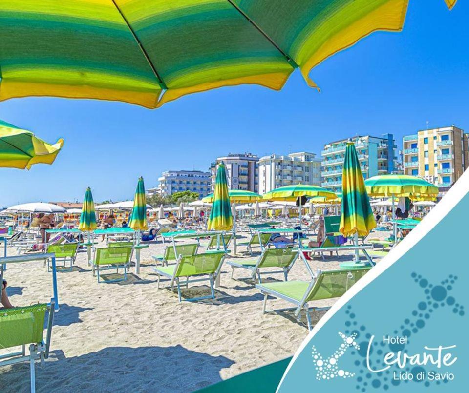 Hotel Levante Sul Mare Lido Di Savio Exteriör bild